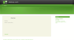 Desktop Screenshot of alakop.com